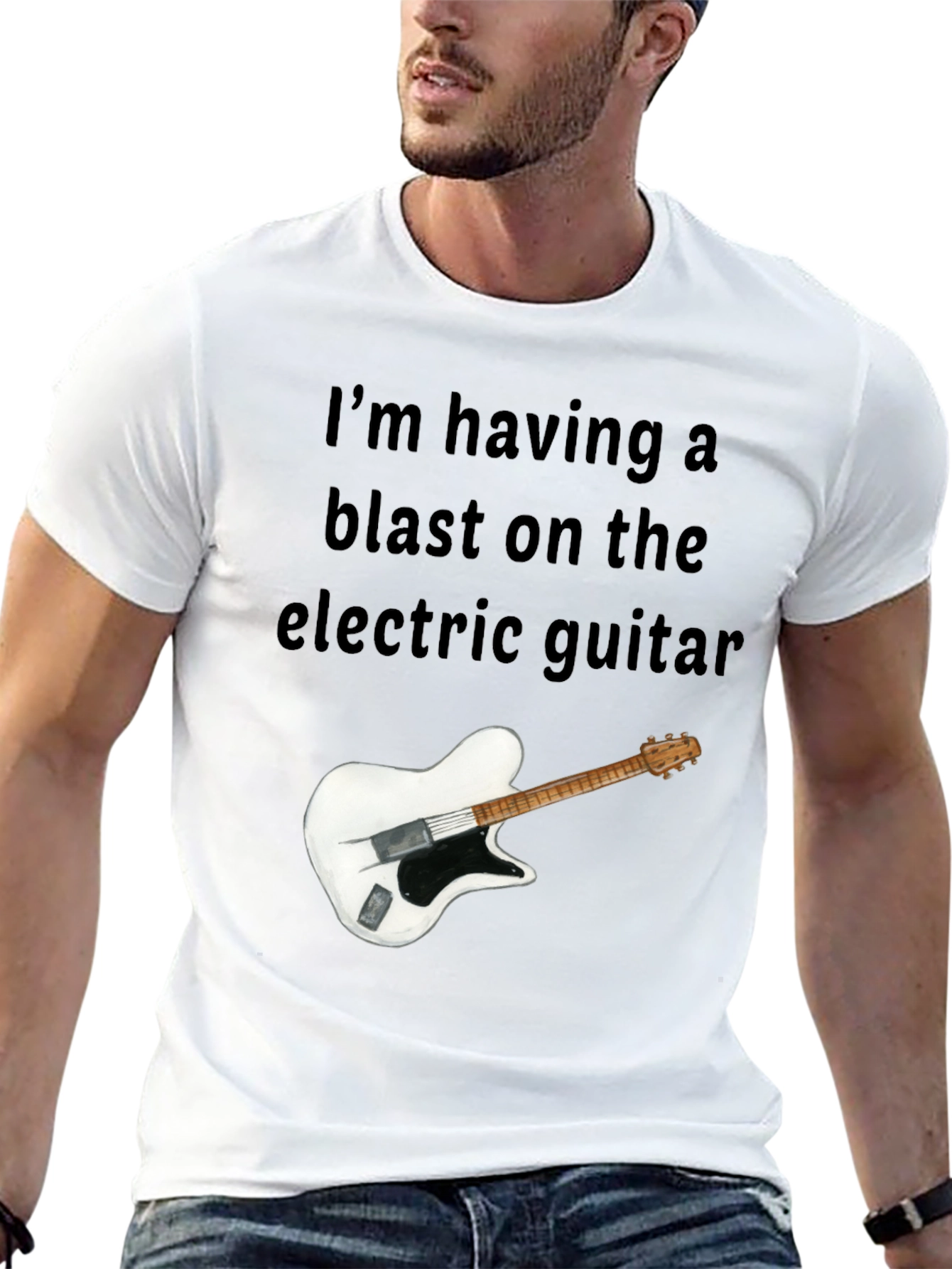 Electric Guitar T-Shirt - Musician Graphic Tee