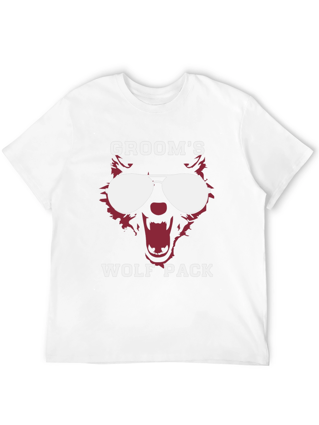 Grooms Wolf Pack Graphic Tee