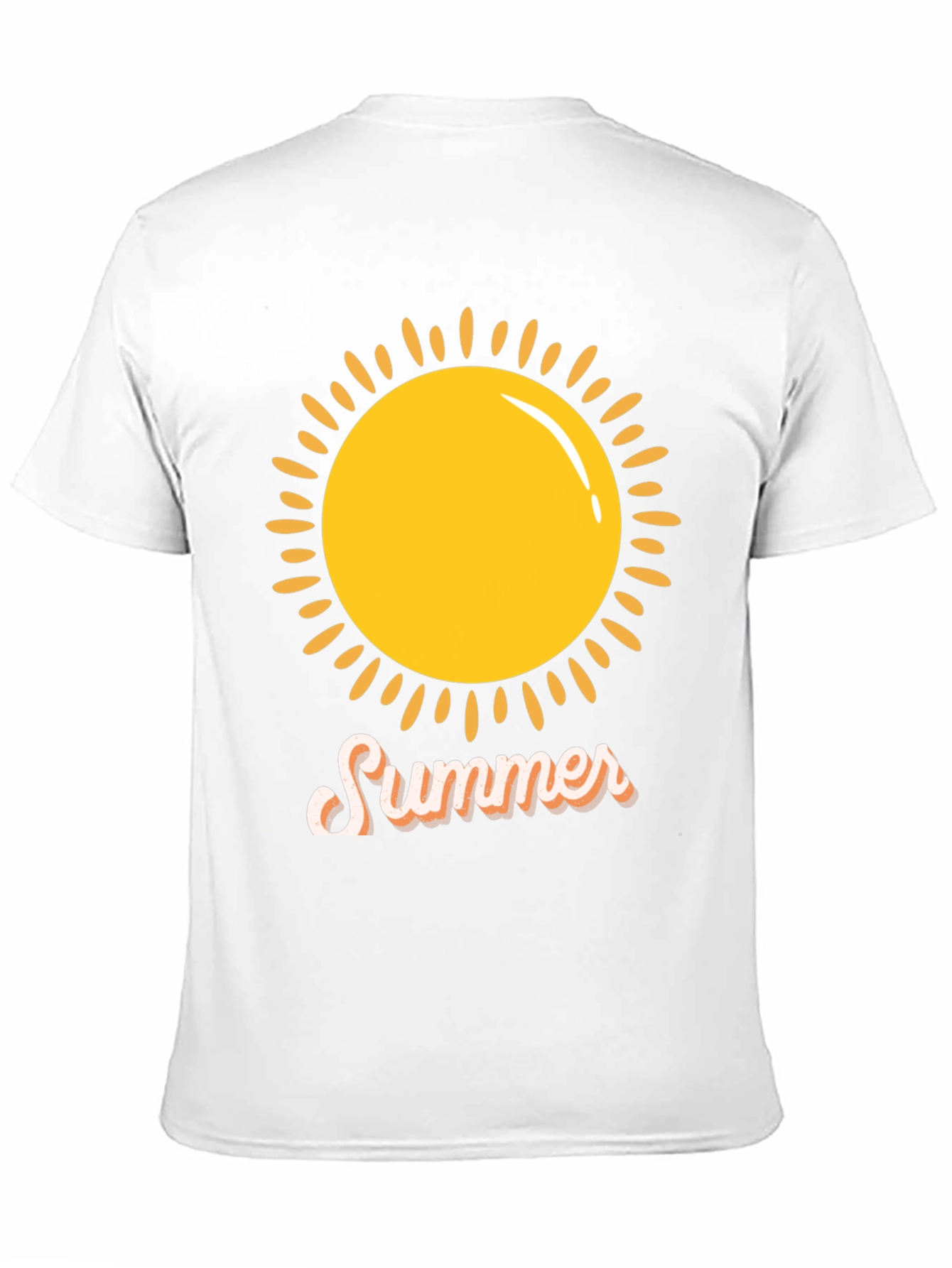 Summer Sun Graphic Tee - Black Casual Shirt