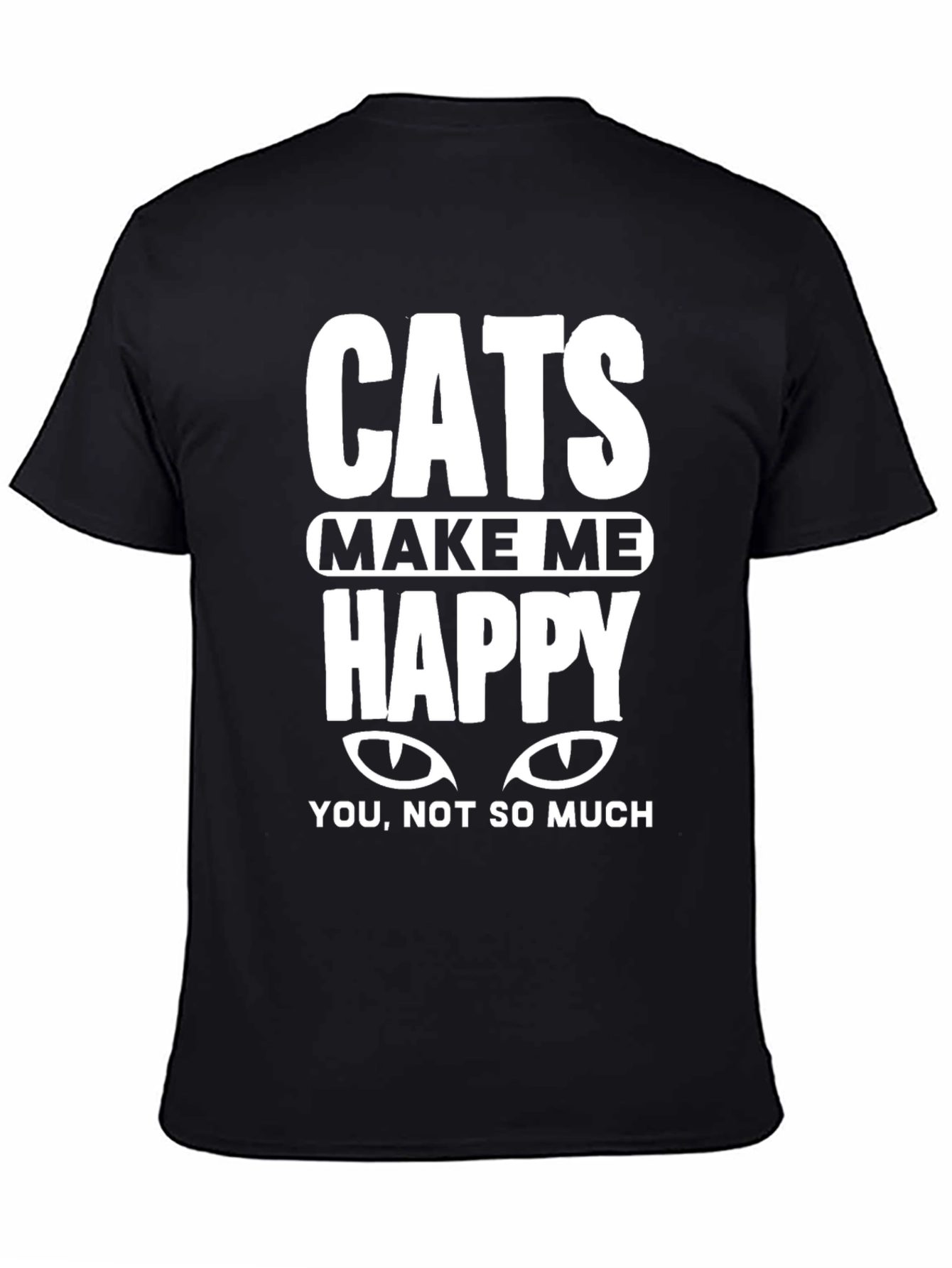 Cats Make Me Happy Tee