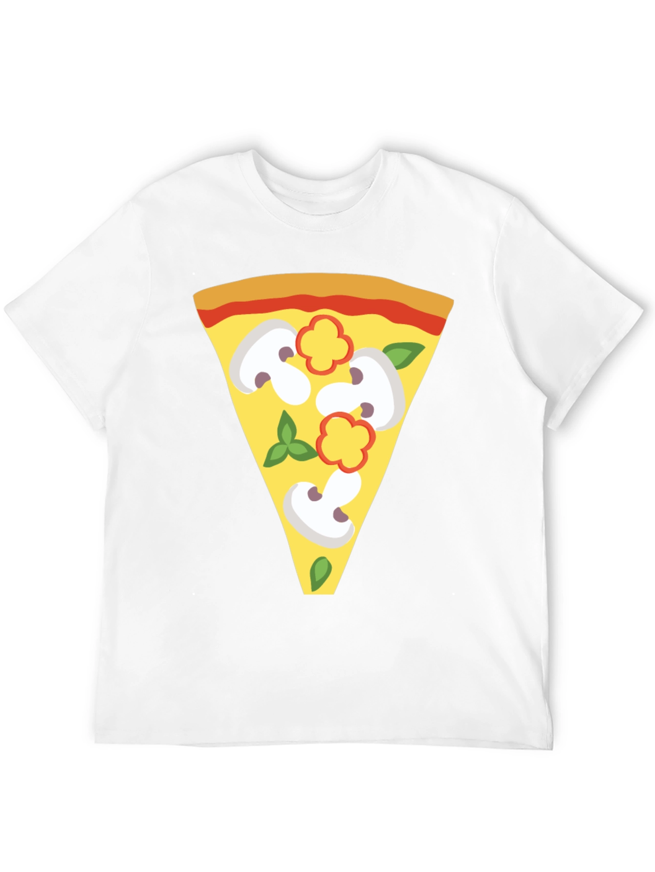 Pizza Slice Graphic Tee - Unique Foodie T-Shirt