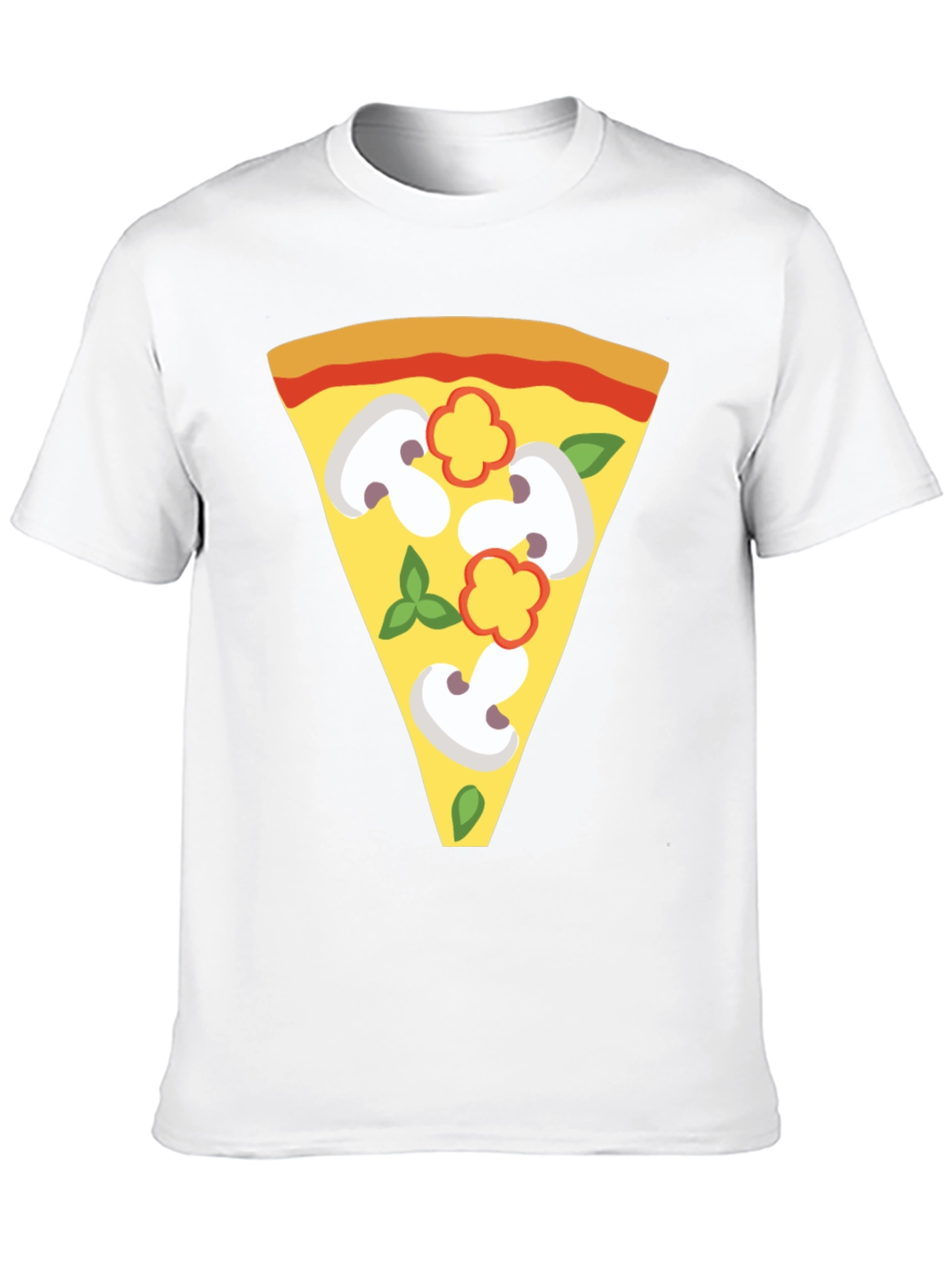 Pizza Slice Graphic Tee - Unique Foodie T-Shirt