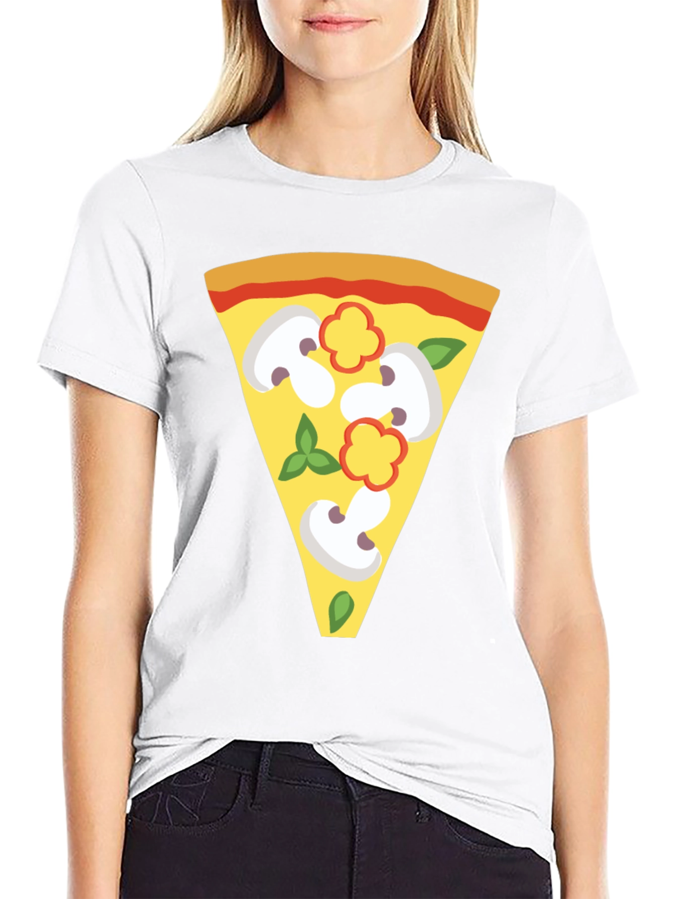 Pizza Slice Graphic Tee - Unique Foodie T-Shirt