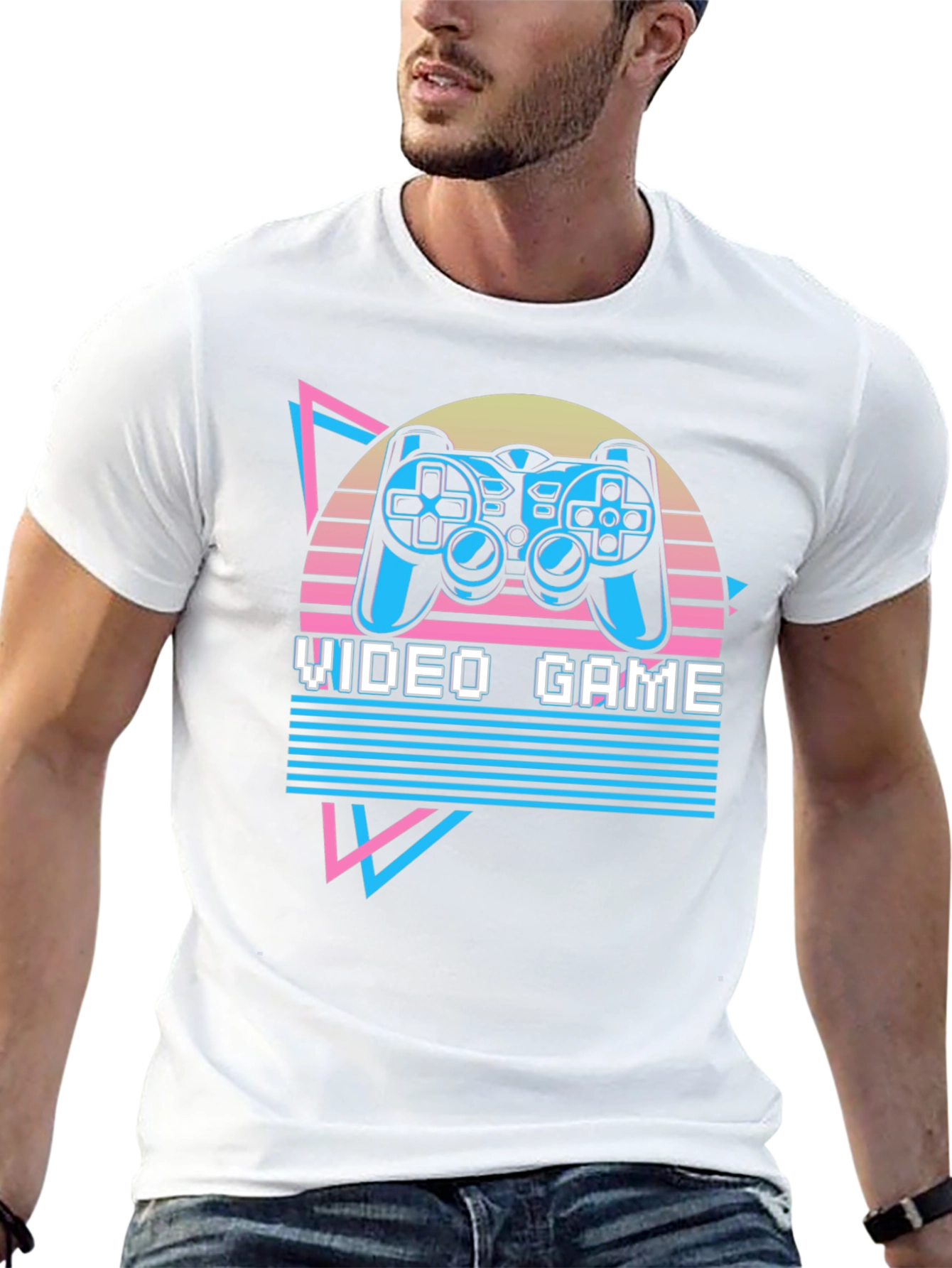 Retro Video Game T-Shirt - 80s Style Graphic Tee
