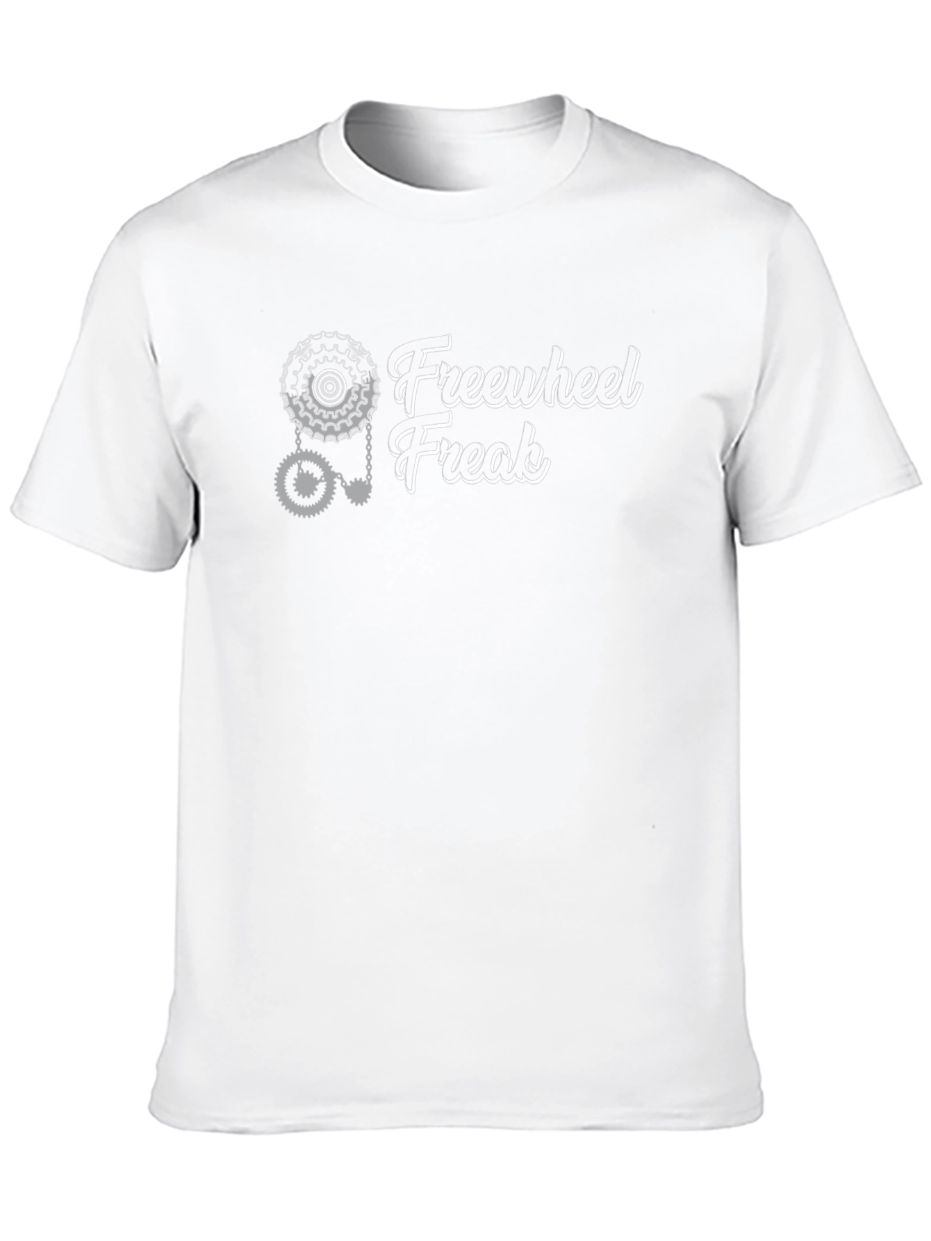 Freewheel Freak Graphic Tee - Black Cotton T-Shirt