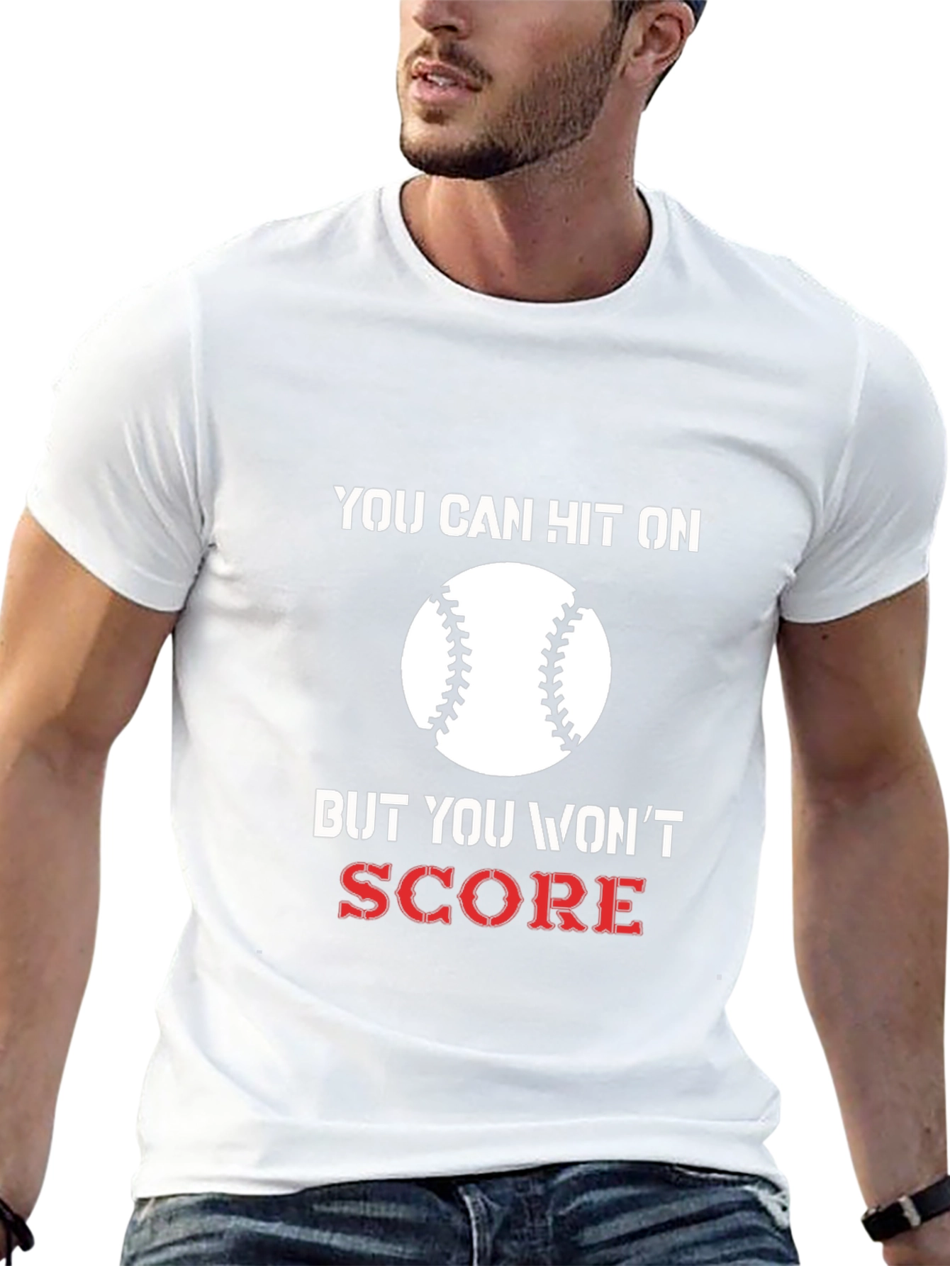 You Can Hit On Baseball T-Shirt