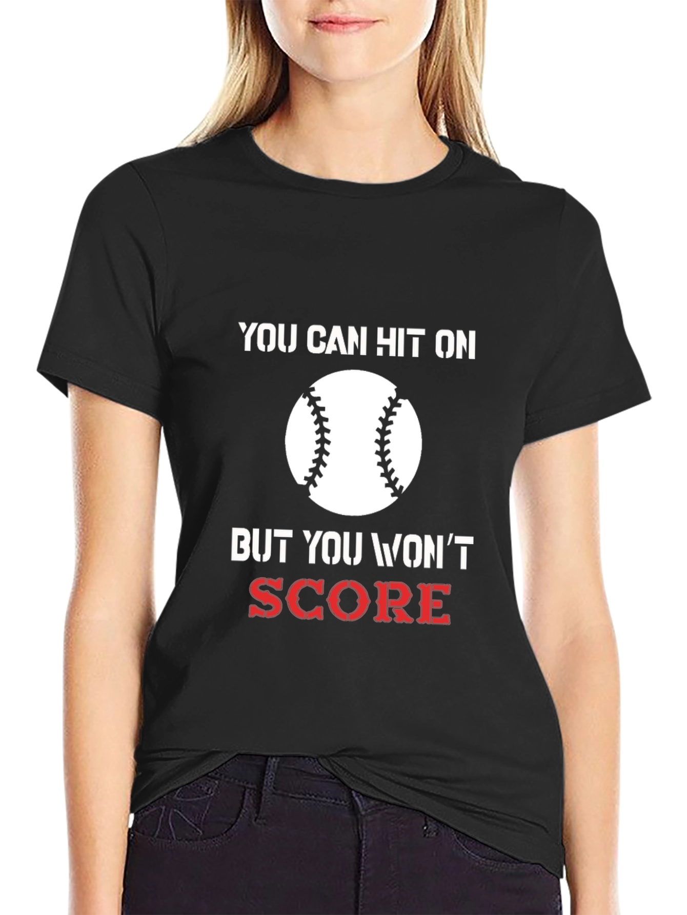You Can Hit On Baseball T-Shirt