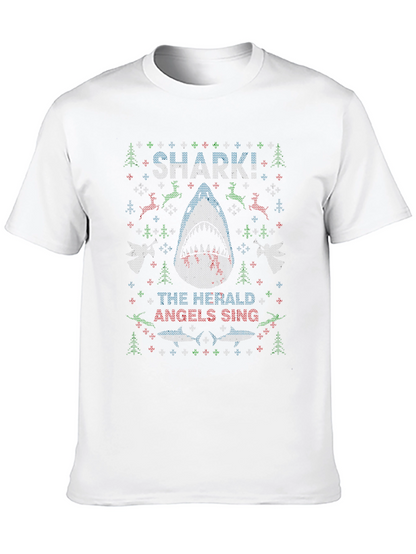 Shark Ugly Christmas Sweater T-Shirt