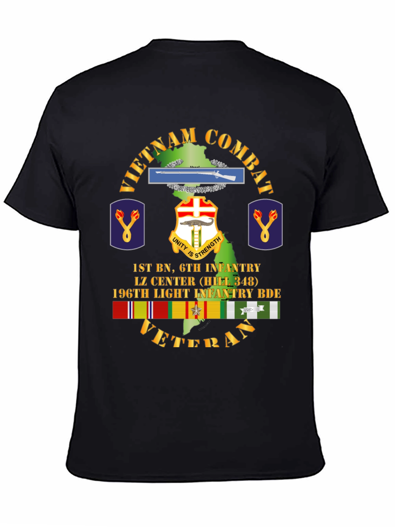 Vietnam Combat Veteran T-Shirt