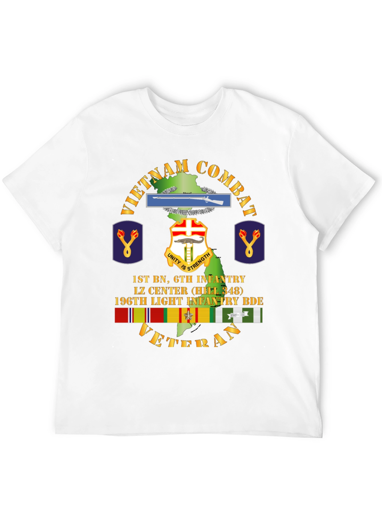 Vietnam Combat Veteran T-Shirt