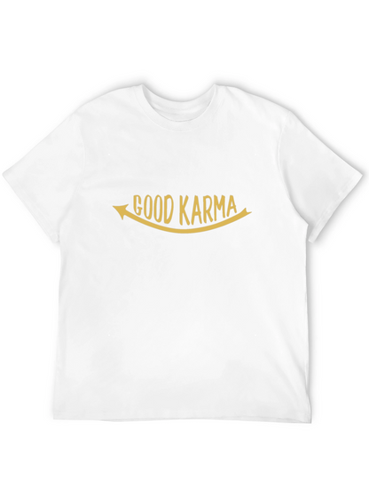 Good Karma Black Graphic T-Shirt - Unisex