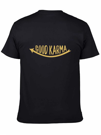 Good Karma Black Graphic T-Shirt - Unisex