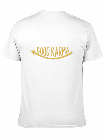 Good Karma Black Graphic T-Shirt - Unisex