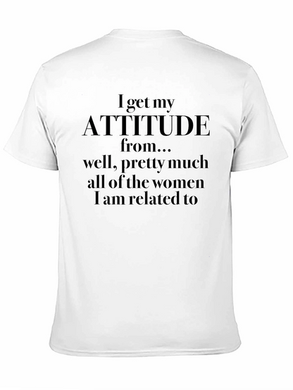Attitude From Womens T-Shirt