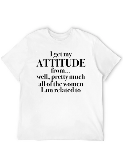 Attitude From Womens T-Shirt