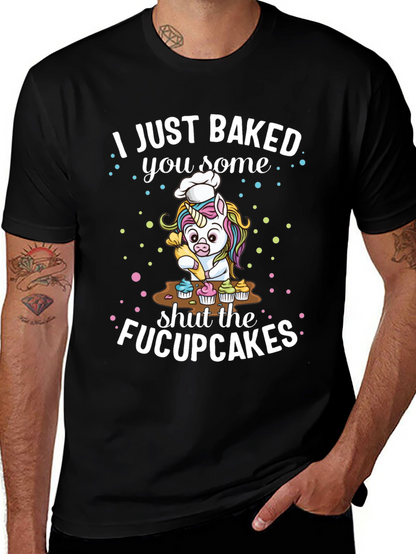Funny Unicorn Baker Graphic Tee