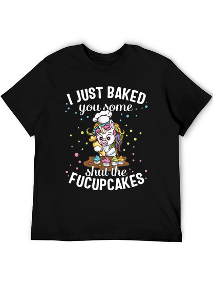 Funny Unicorn Baker Graphic Tee