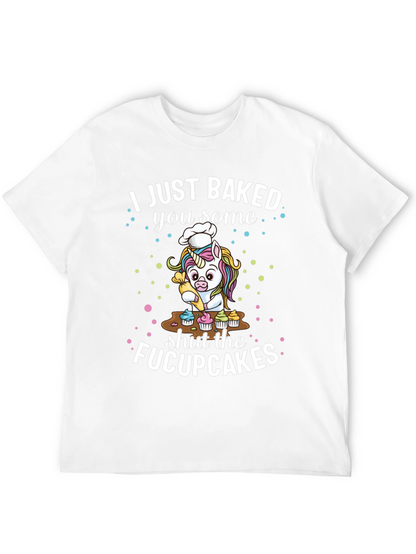 Funny Unicorn Baker Graphic Tee