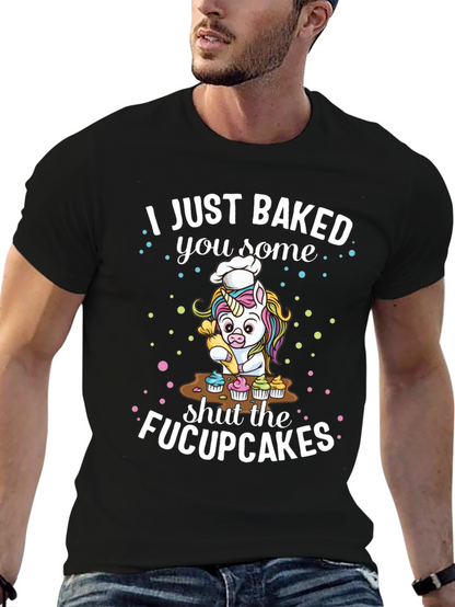 Funny Unicorn Baker Graphic Tee