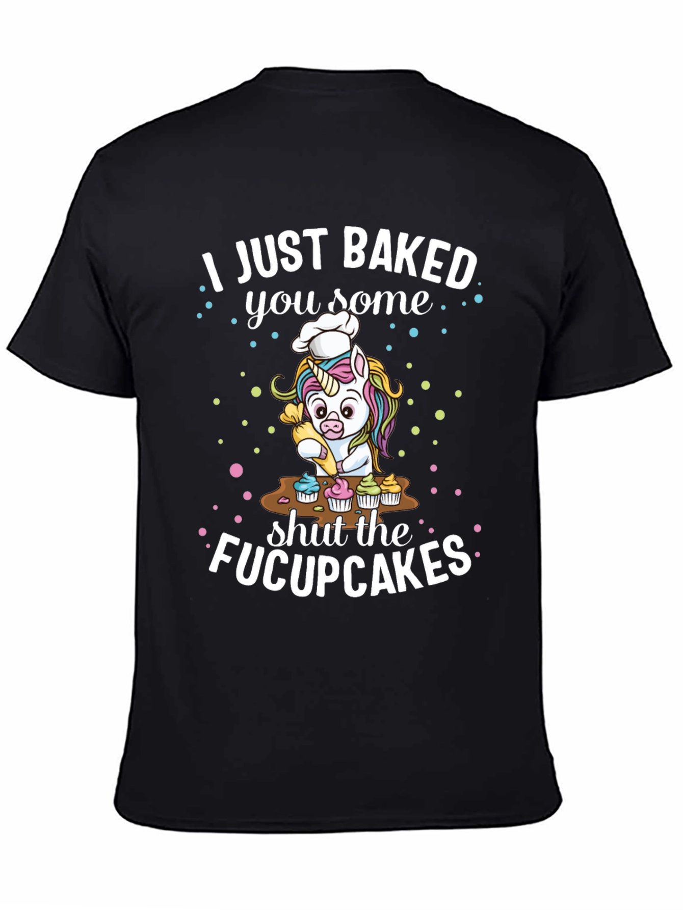 Funny Unicorn Baker Graphic Tee