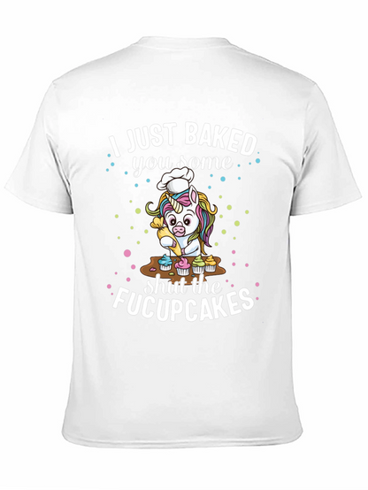 Funny Unicorn Baker Graphic Tee