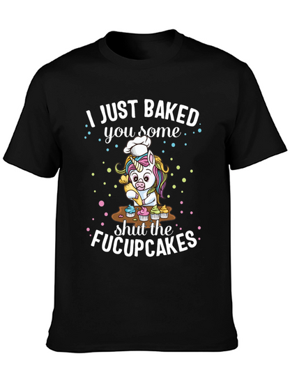 Funny Unicorn Baker Graphic Tee