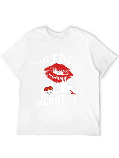 In Kölle Jebutzt T-Shirt - Cologne Kiss Tee