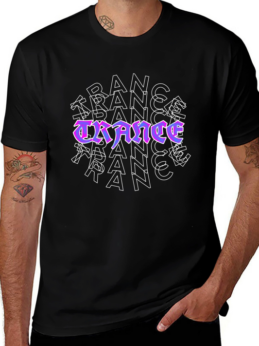 Trance Music Rave Style Graphic Tee