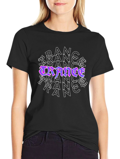 Trance Music Rave Style Graphic Tee