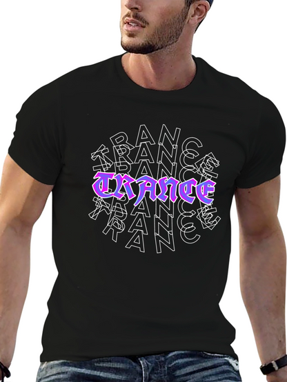 Trance Music Rave Style Graphic Tee