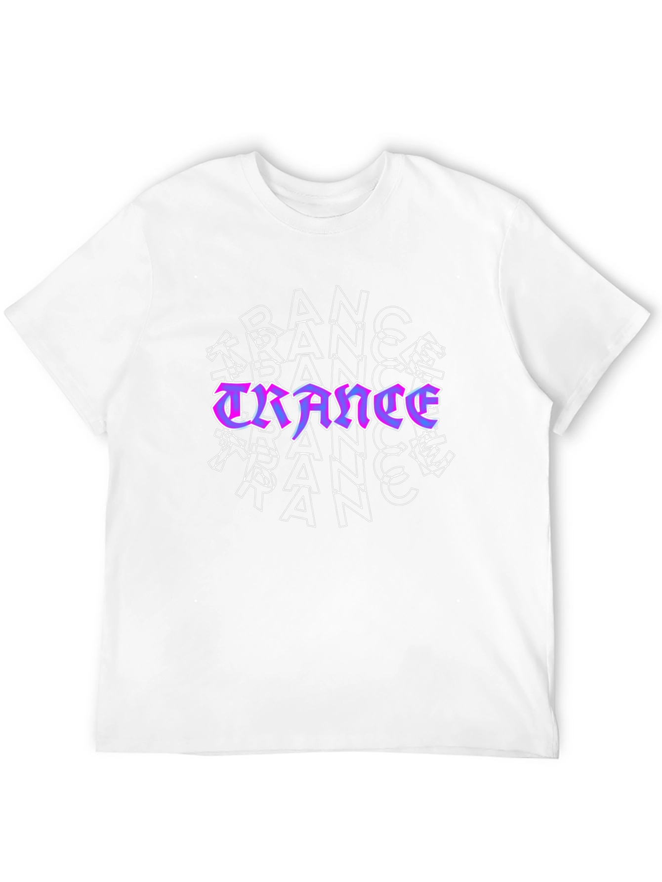 Trance Music Rave Style Graphic Tee