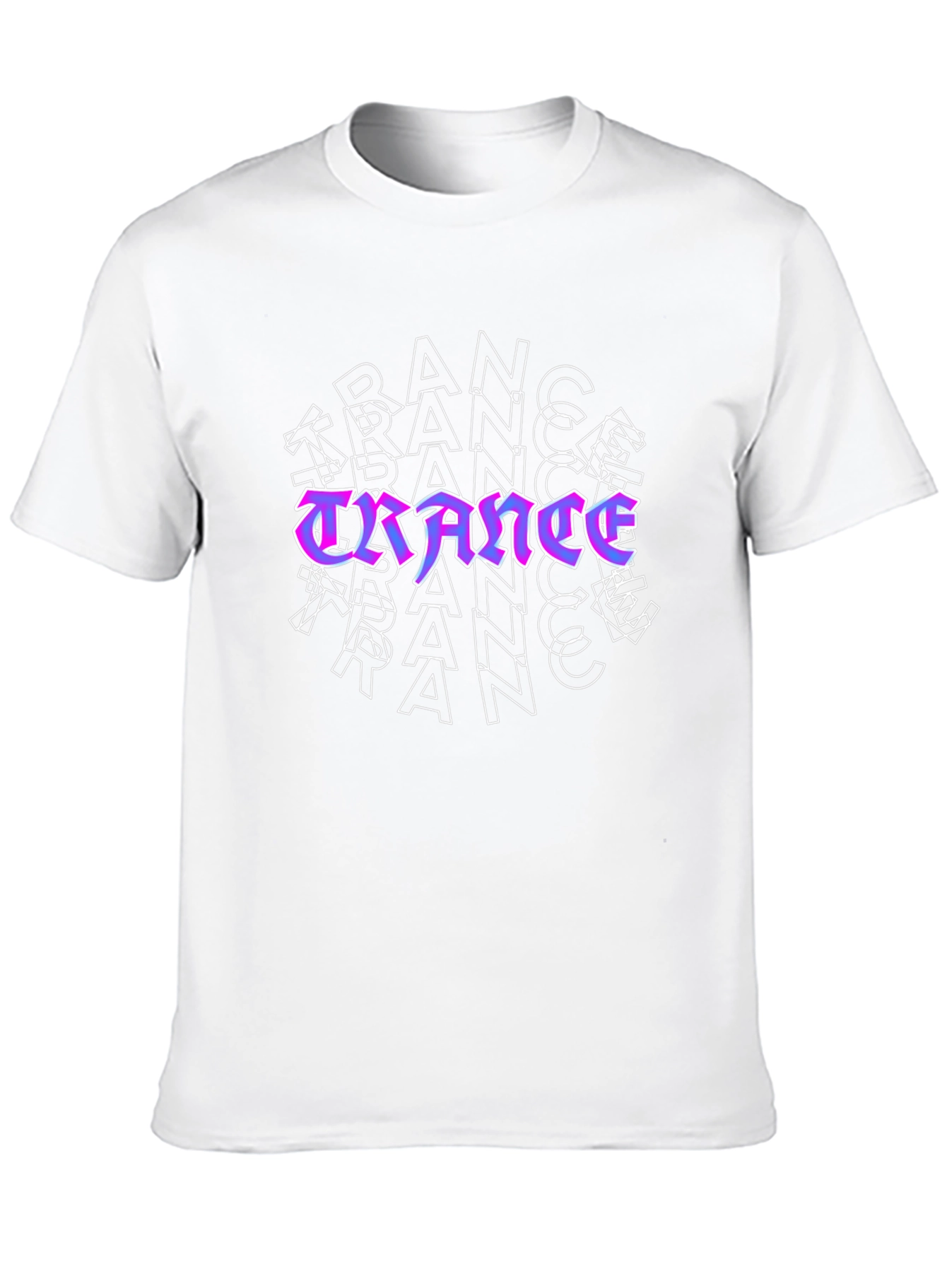 Trance Music Rave Style Graphic Tee