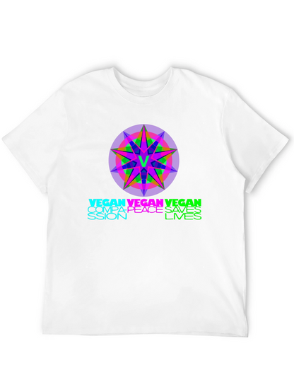 Vegan Compassion Saves Lives Graphic Tee