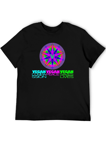 Vegan Compassion Saves Lives Graphic Tee