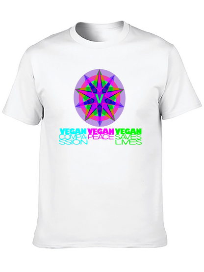Vegan Compassion Saves Lives Graphic Tee