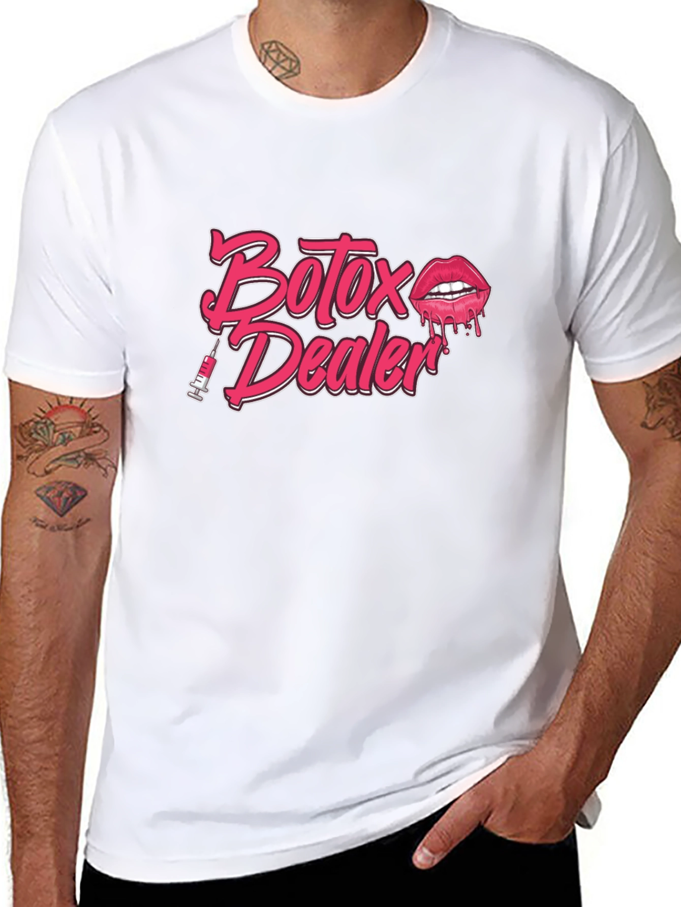 Botox Dealer Graphic T-Shirt - Black Tee