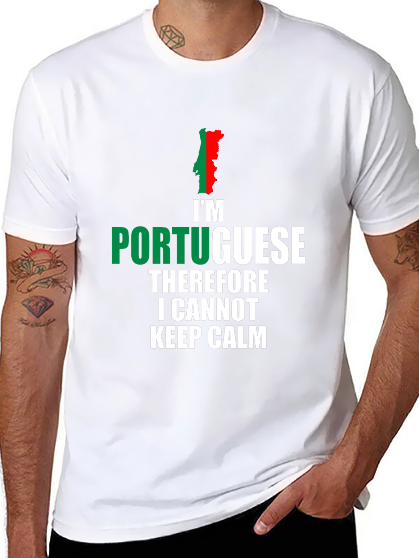 Im Portuguese T-Shirt - Keep Calm