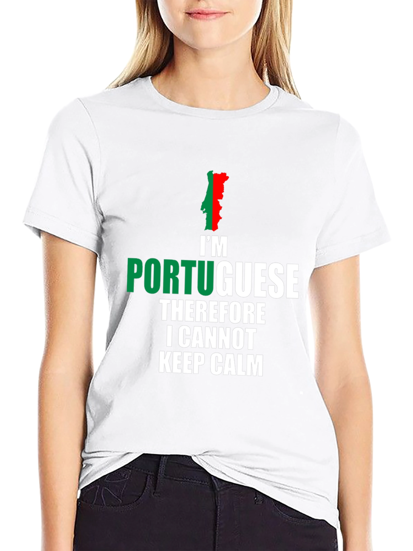 Im Portuguese T-Shirt - Keep Calm