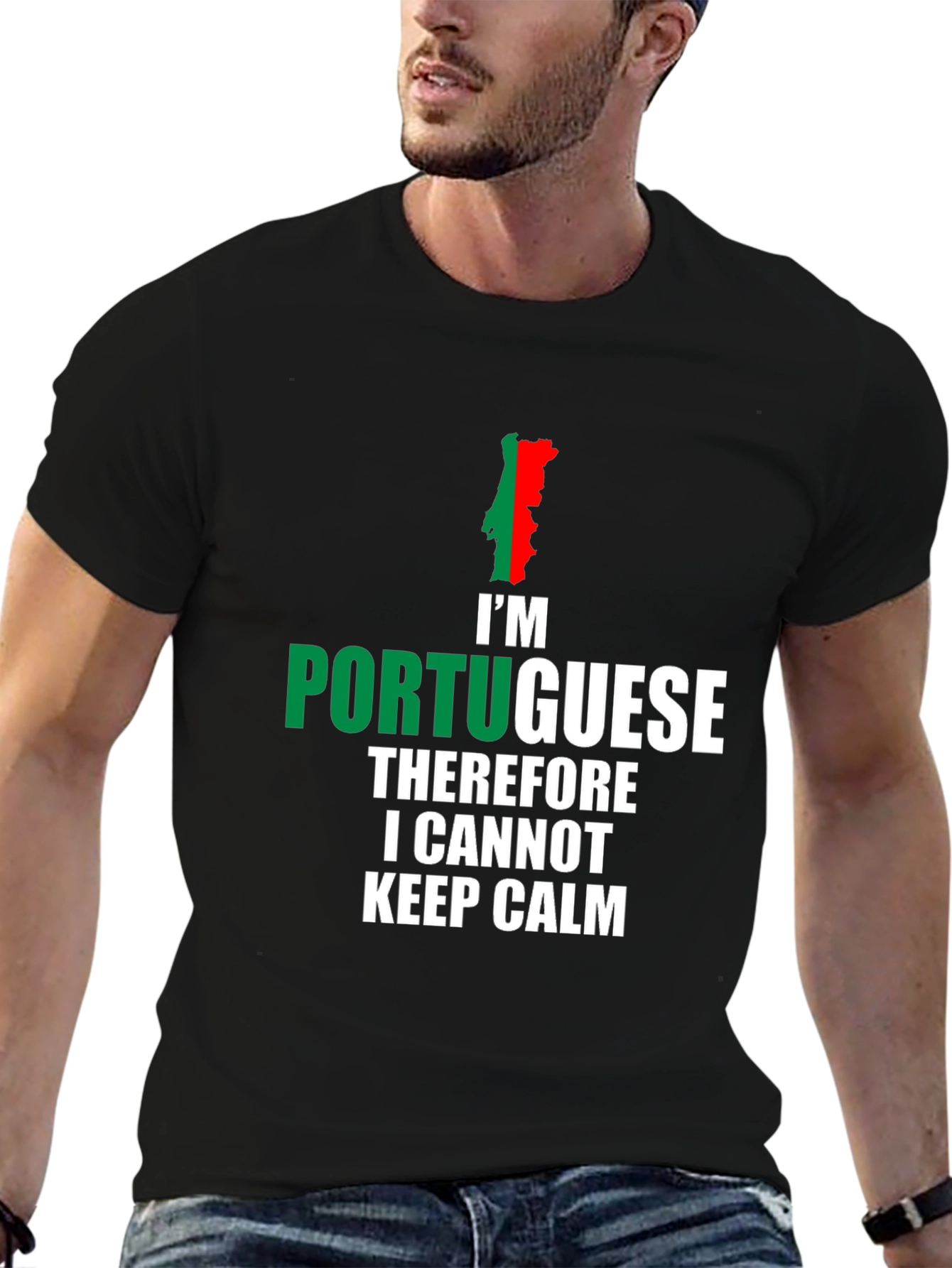 Im Portuguese T-Shirt - Keep Calm