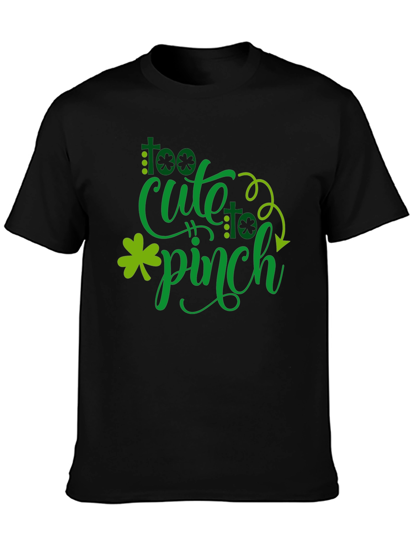 Too Cute to Pinch St. Patricks Day Graphic Tee