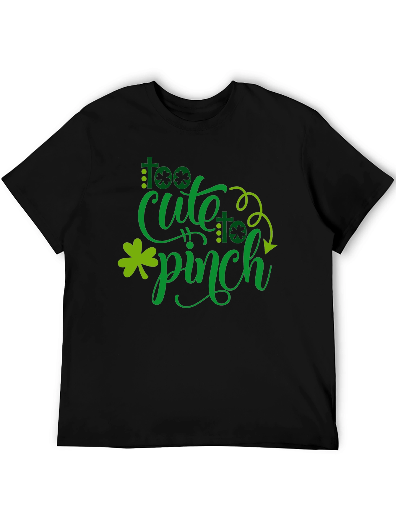 Too Cute to Pinch St. Patricks Day Graphic Tee