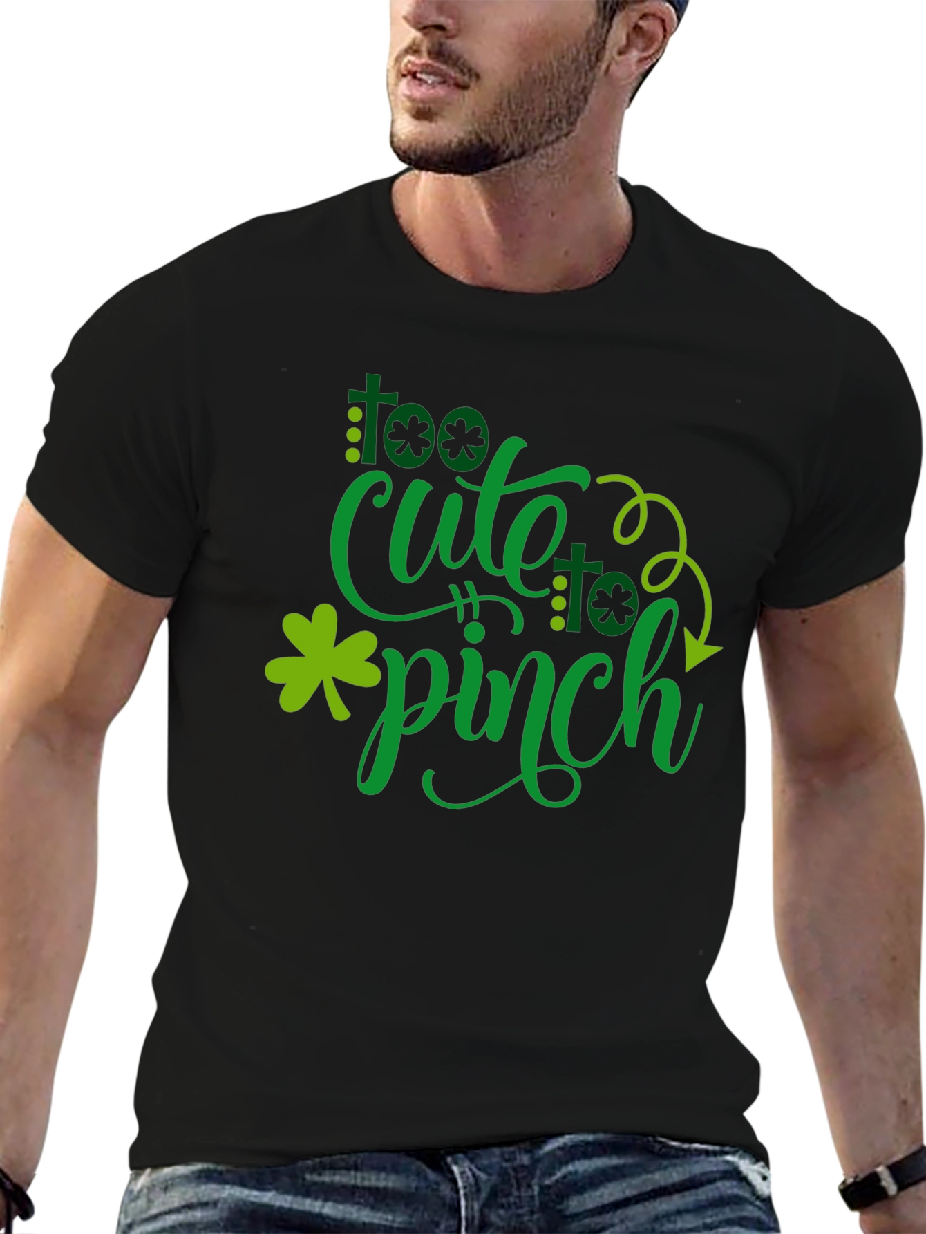 Too Cute to Pinch St. Patricks Day Graphic Tee