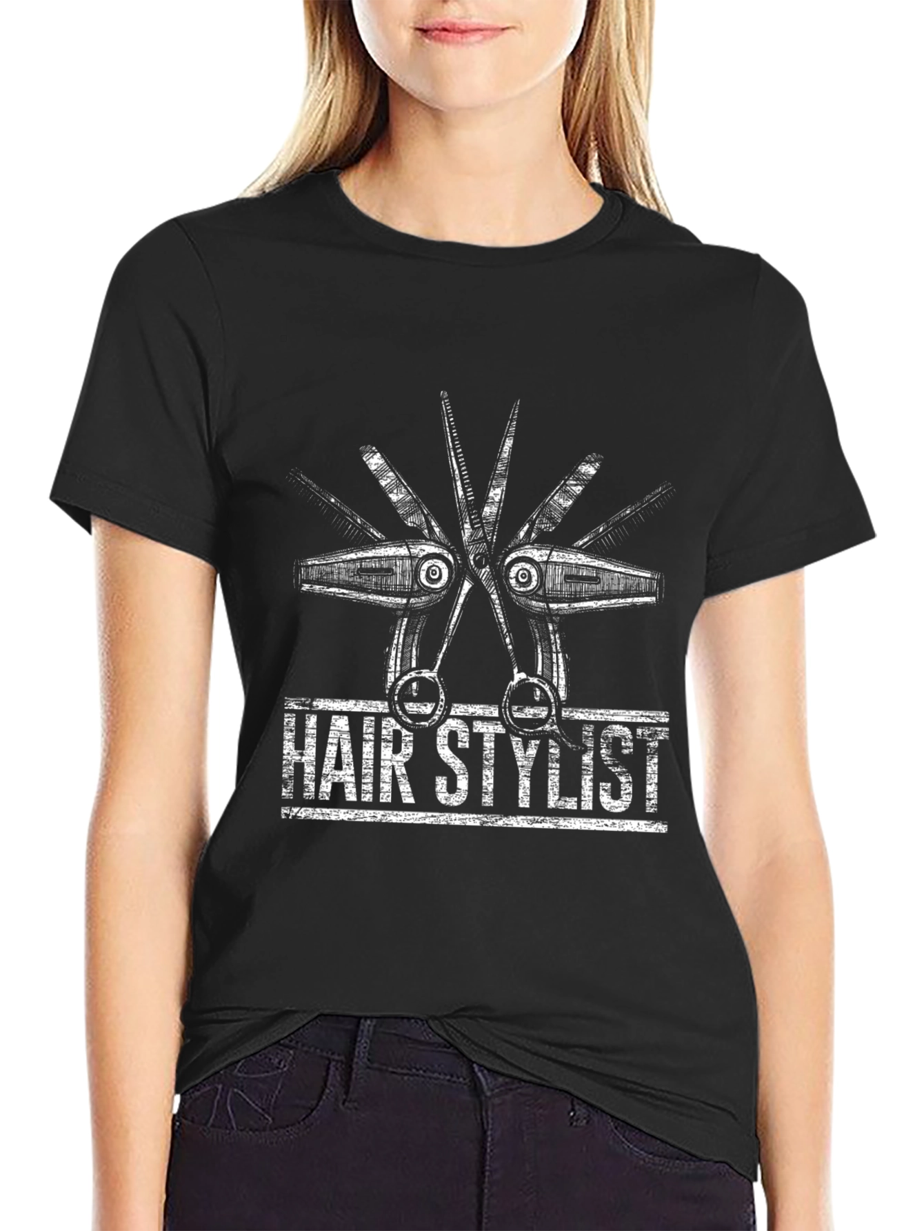 Hair Stylist Scissors Graphic T-Shirt