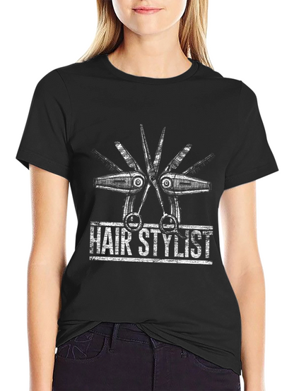 Hair Stylist Scissors Graphic T-Shirt