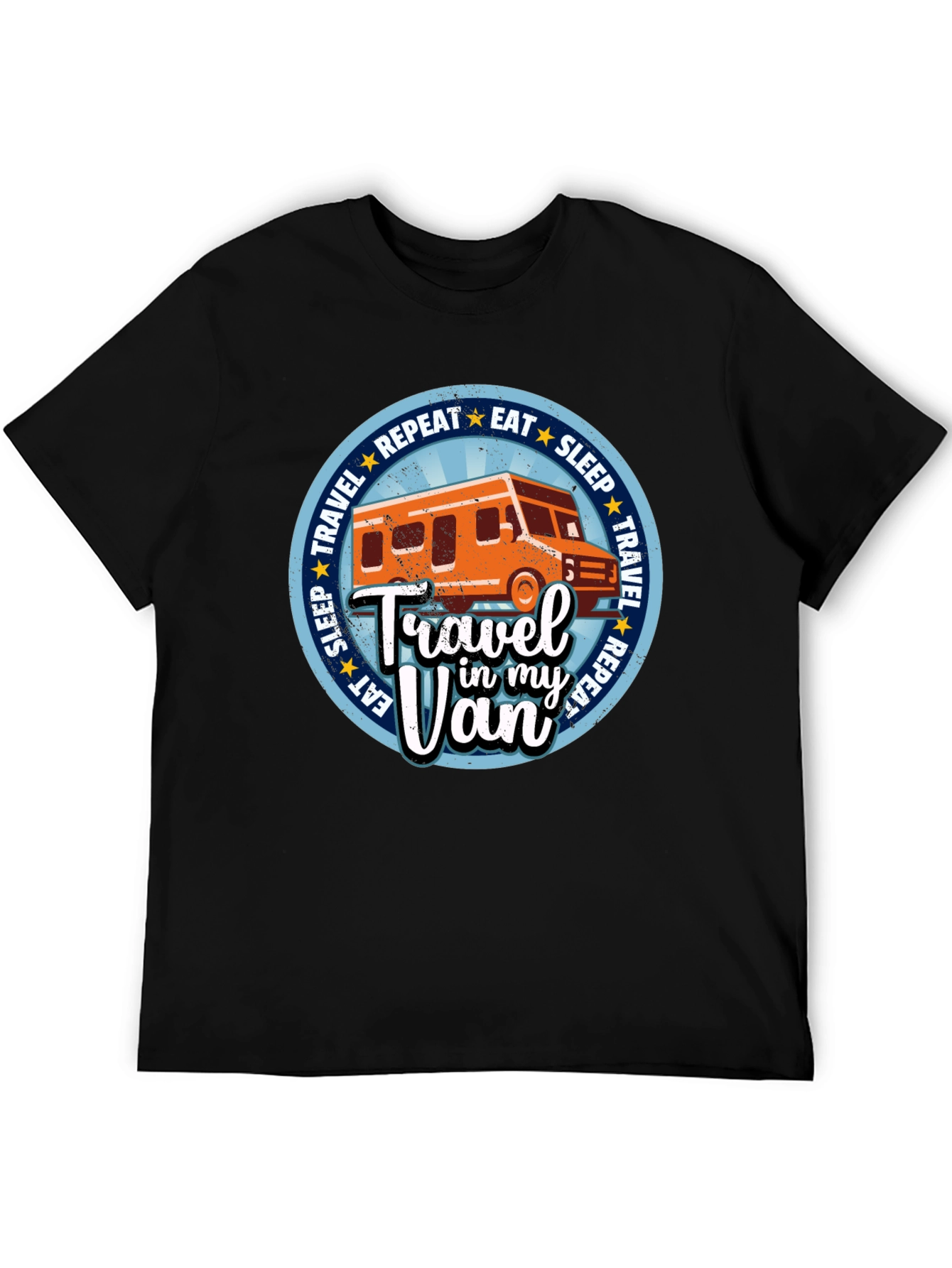 Travel in My Van Graphic Tee - Adventure Shirt