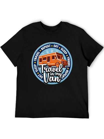 Travel in My Van Graphic Tee - Adventure Shirt