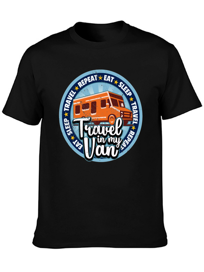 Travel in My Van Graphic Tee - Adventure Shirt
