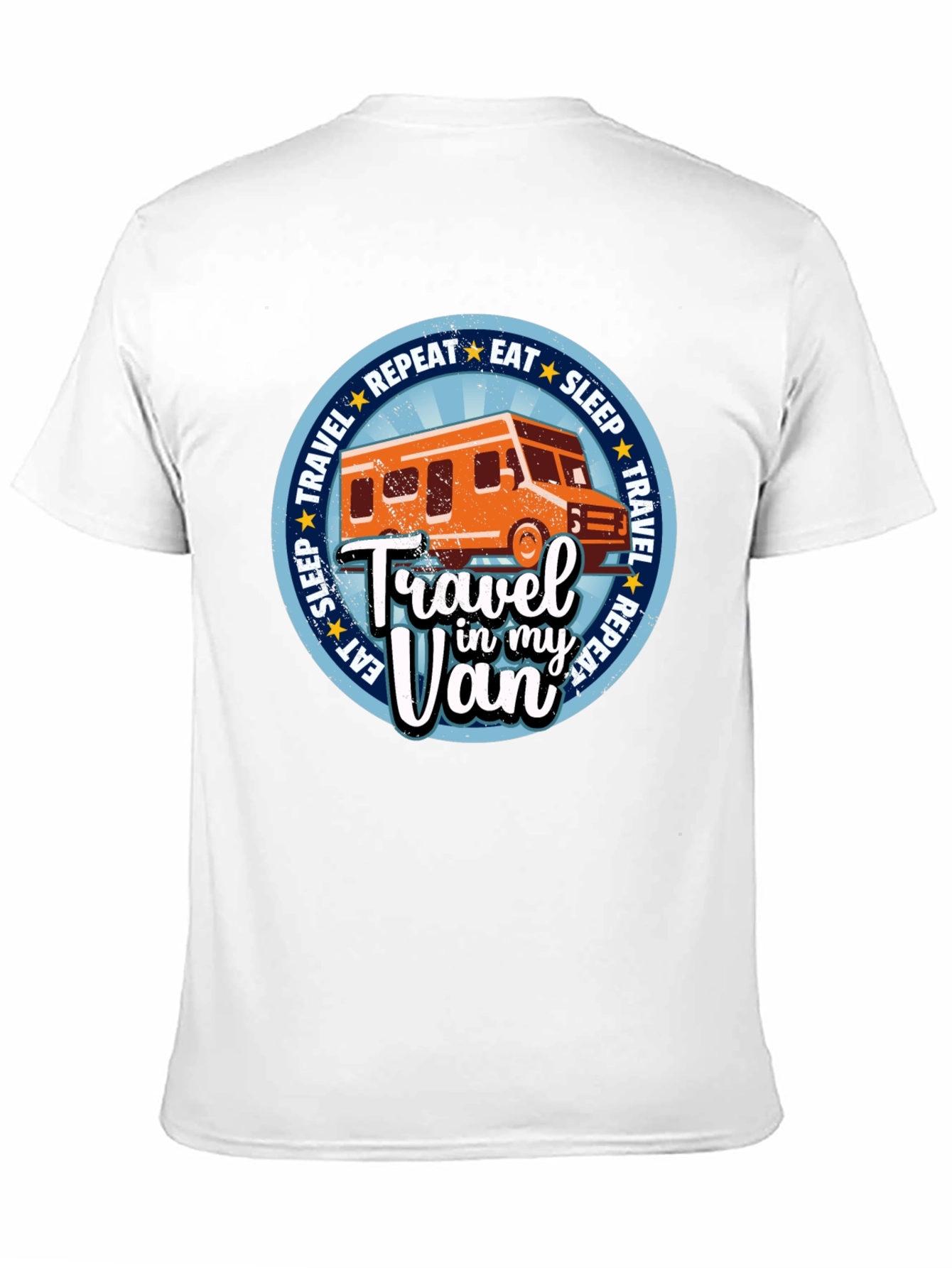 Travel in My Van Graphic Tee - Adventure Shirt