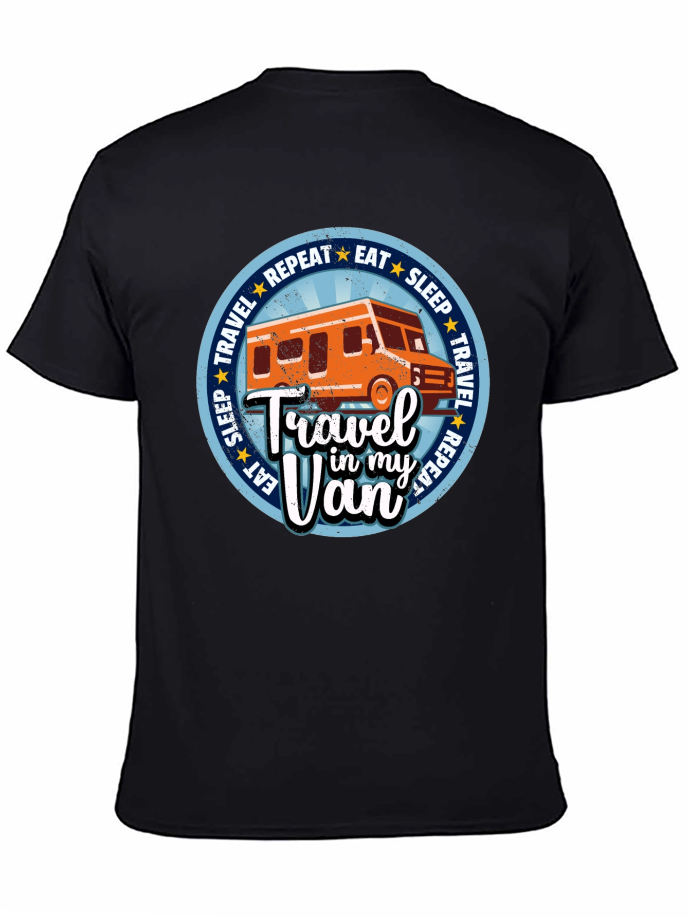 Travel in My Van Graphic Tee - Adventure Shirt