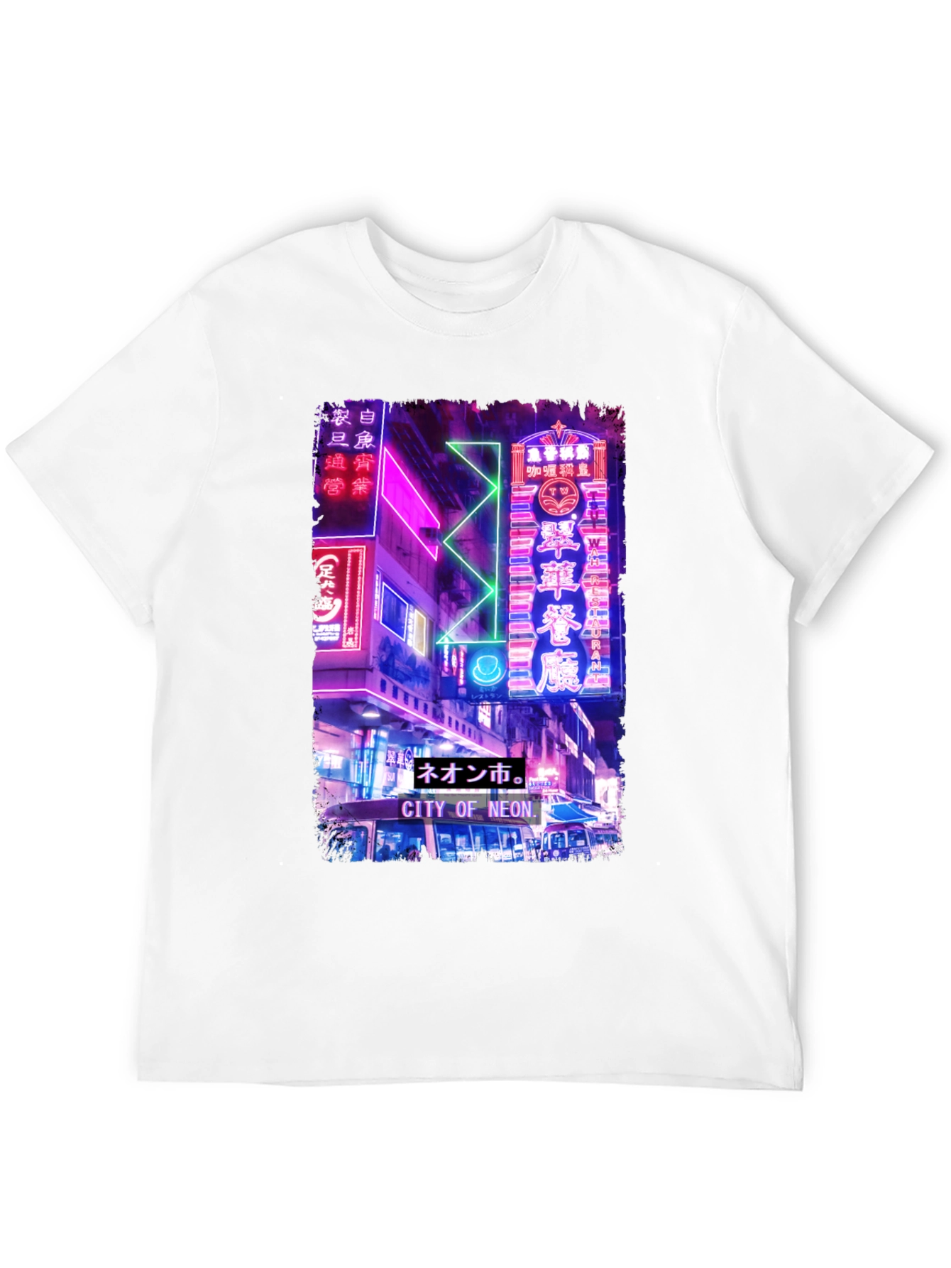 City of Neon T-Shirt - Urban Streetwear Tee